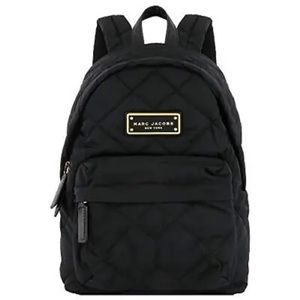 Marc Jacobs Quilted Nylon Backpack BLACK